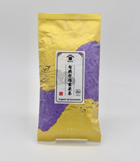Organic Uji Genmaicha-Matsu-Super Premium-100g
