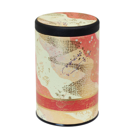 Semi Wide Tea Can 150g-Kyoga(Red)