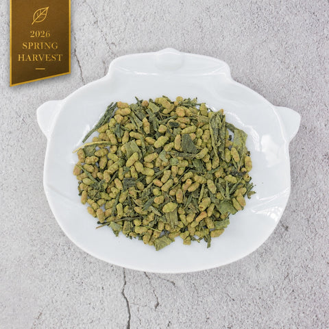 [2026 Spring Harvest] Genmaicha with Organic Uji Matcha-Matsu Super Premium-100g
