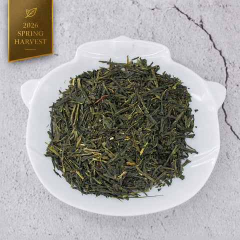 [2026 Spring Harvest] Organic Uji Sencha-Matsu-Super Premium-100g