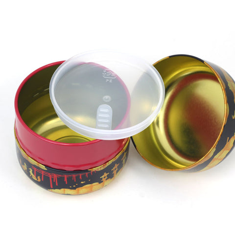 Gold Natsume Tea Can 80g-Nihontzukushi