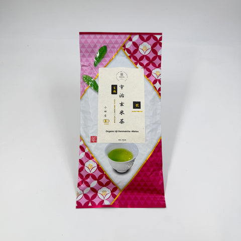 [2026 Spring Harvest] Organic Uji Genmaicha-Matsu-Super Premium-100g