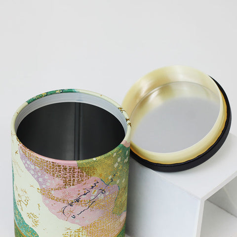 Semi Wide Tea Can 150g-Kyoga(Green)